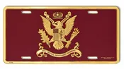 Army Medial Regiment License Plate
