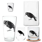 Crow Glass Barware