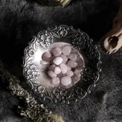 3 Polished Rose Quartz Stones.