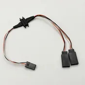 10" Flexible Magnetic Quick Disconnect Y-Splitter (for Servo ESC Lights) [Scale Reflex] SR770783