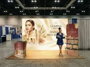 10x10 SEG Lightbox Trade Show Booth Backlit LED Modular Keystone Kit