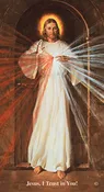 A Prayer for Divine Mercy Prayer Card