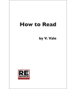 How to Read by V. Vale — RE/Search Publications