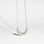 Curve Pendant Silver