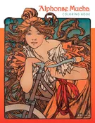 Alphonse Mucha Coloring Book