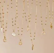 Alphabet Initial Necklace