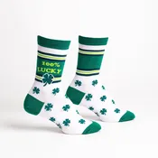 100% Lucky Women's Crew Socks