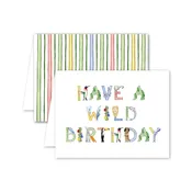 Animal Alphabet Birthday Card
