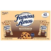 Famous Amos Chocolate Chip Cookies 2 oz Bag  – Case of 42