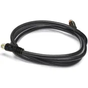 Antennas Direct 6 ft. RG59 Low-Loss Copper Coated Steel Coaxial Cable with Molded Strain Relief, Black