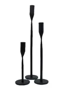 3pc Set Iron Candle Holder
