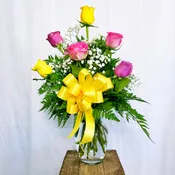 Half Dozen Roses Mixed Colors