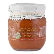 ANFOSSO – Sundried Red Pesto with Genovese Basil DOP – 6.34 oz