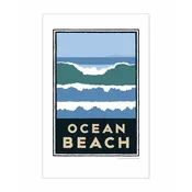 11x17 Print - Ocean Beach
