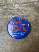 1982 Super Bowl Pin