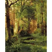 Forest Scene - Thomas Moran
