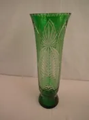CUT TO CLEAR CRYSTAL VASE