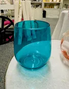 Acrylic Wine Glasses stemless