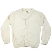Organic Baby Cardigan Sweater - Cream