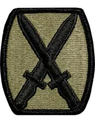 10th Inf Div Mountain Scorpion w/Velcro