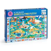 At the Seaside 64 Piece Search &amp; Find Puzzle