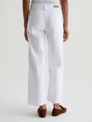 AG Saige Wide Leg Crop, Gallery White