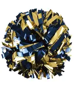 2-Color Metallic 6 Inch Pom