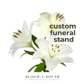 Custom Funeral Stand