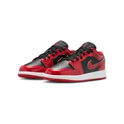 Air Jordan 1 Low Youth "Patent Bred Toe"