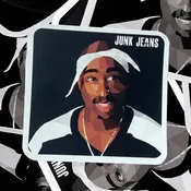 PolyArt Sticker - Tupac — Your Site Title