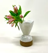 Scallopd Rim Vase — Grenadier Pottery
