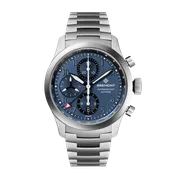Altitude 42mm Chronograph GMT Blue Dial Bracelet