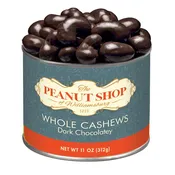 Dark Chocolatey Covered Cashews 11 oz.