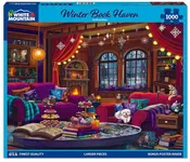 Winter Book Haven - 1000 Piece Puzzle