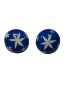 Blue Star Earrings