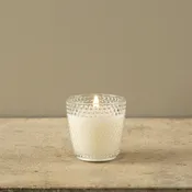 3.5” Dotted Glass 3D Flame Candle