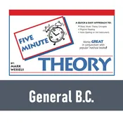 5 Minute Theory - Book for General B.C.