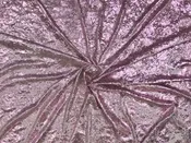Doll Pink Velvet - Stretchy Lining Fabric