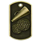 3-D Cheer Dog Tags