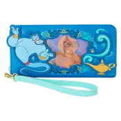 Aladdin Princess Series Lenticular Zip Around Wristlet Wallet