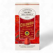 CAFFÉ CORSINI – Caffè Medellin Supremo “Colombia” Puro Arabica Nespresso Pods – 1.8 oz (10×0.18)