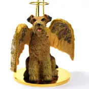 Airedale Pet Angel Ornament