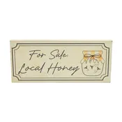 Buzzy Bees For Sale Local Honey Wall Sign - 16x7