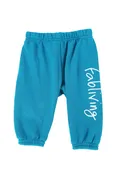 FP kids fabliving fleece pant (pool blue/white)