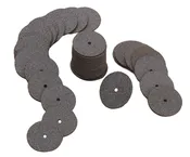 100/Pk Silicon Carbide Single-Sided Separating Discs - 7/8" x 0.20"
