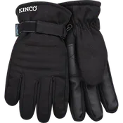 HydroFlector™ Lined Waterproof Black Duck Ski Glove with Pull-Strap