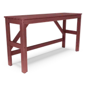 17" x 57" Urban Balcony Dining Table