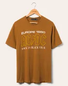 AC/DC Europe Tour Vintage Tee