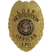 435 Loss Prevention Officer Badge