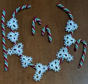 Limited Signed 1st Edition Helix Tatting Gone Candy Cane Crazy